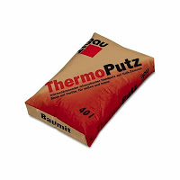 Tencuiala termoizolanta - contine perlit - Baumti - aplicare mecanizata: isolare termica - alternativa termosistem