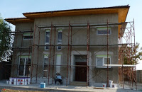 Aplicare Tencuiala Decorativa, Baumit SilikonPutz, Firma Constructii Bucuresti, Tencuiala Decorativa Soclu