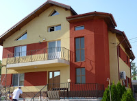 Fatada Casa Culori, Firma Design, Arhitect, Designer, Firma Constructii Bucuresti,  Termosistem, Aplicare Tencuiala Decorativa, LIVRARE GRATUITA