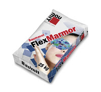 Adeziv Flexibil Alb- Baumit FlexMarmor- pentru Lipire Placi Ceramice, Gresie, Piatra Naturala, Marmura, Adeziv Marmura