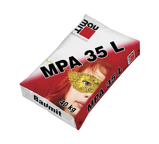 Tencuiala Mecanizata de Exterior MPA 35L Baumit, Tencuiala Mecanizata Unsoara cu Perlita, Pret Tencuiala Mecanizata